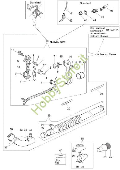Picture of Tubo di lancio AT 2080 Atomizzatore