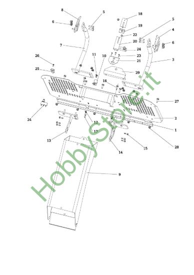 Picture of Raccoglierba EF 106/16 H Cat. 2015 Trattorino