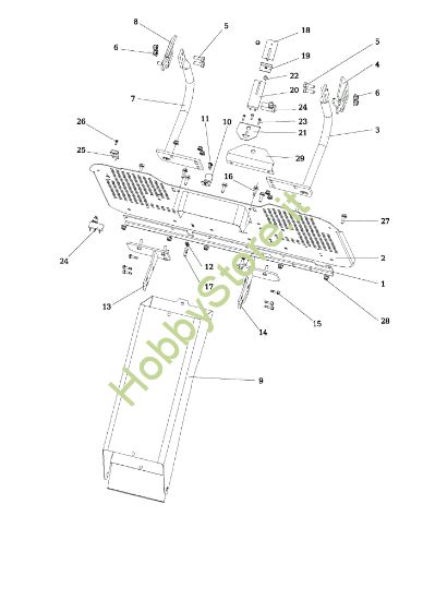 Picture of Raccoglierba EF 106/16 KH (K1600AVD) Cat. 2015 Trattorino