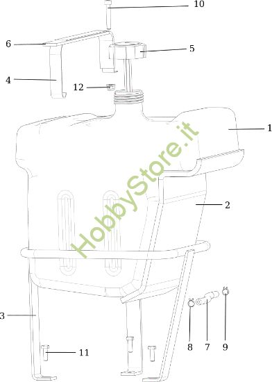 Picture of Serbatoio TUAREG 92 EVO Cat.2015 Trattorino