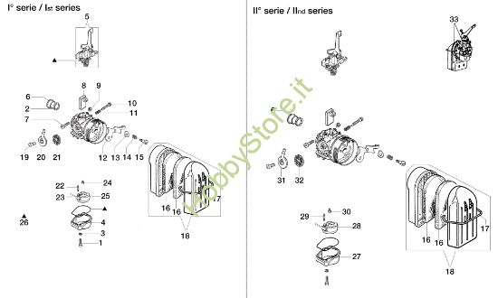 Picture of Carburatore PC 1050 Motopompa