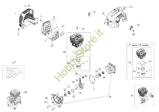 Picture of Motore DS 3000 S Decespugliatore