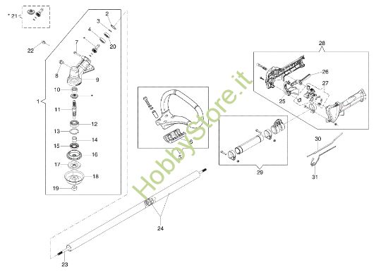 Picture of Trasmissione DS 3000 S Decespugliatore