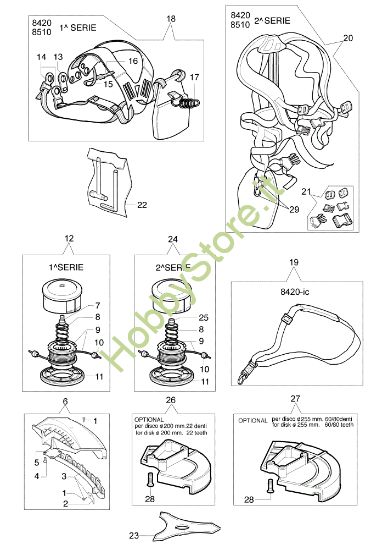 Picture of Accessori 8510 Decespugliatore