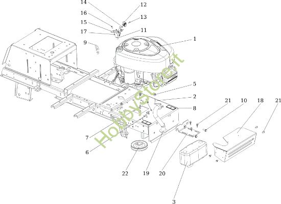 Picture of Motore EF 106/15,5 H Cat. 2016 Trattorino