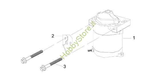 Picture of Starter EF 106/16 KH (K1600AVD) Cat. 2016 Trattorino