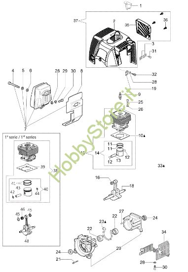 Picture of Motore 8410 Decespugliatore