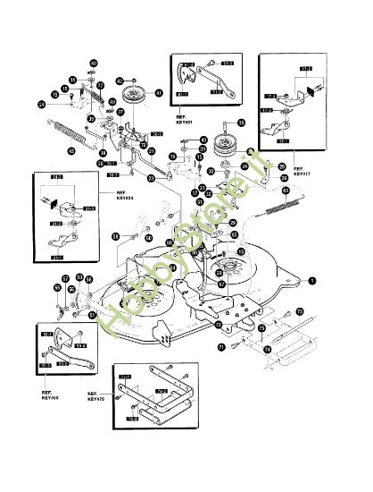 Picture of Gruppo carcassa (1/2) GRAND PRIX 12.5 - (2°Sr.) Trattorino - 2ª serie (Da Ottobre 98)