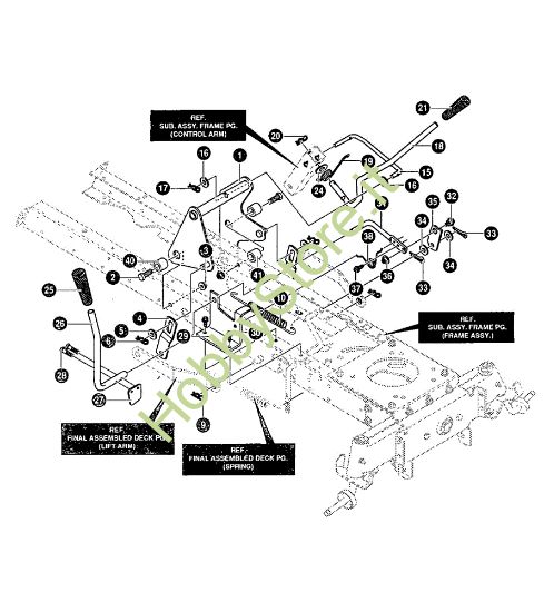 Picture of Gruppo sospensione GRAND PRIX 15.5 - (1°Sr.) Trattorino - 1ª serie (Fino a Settembre 98)
