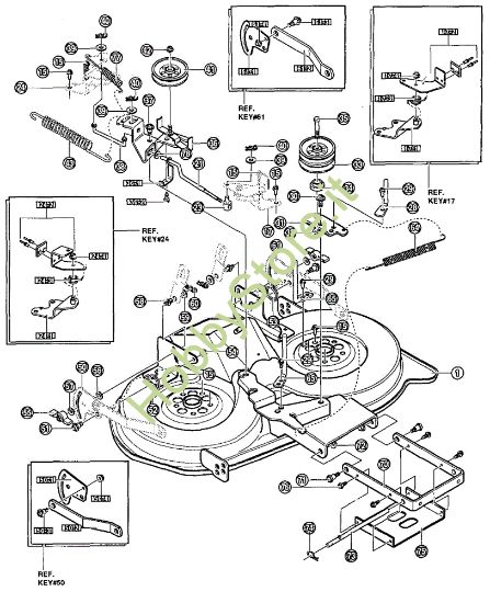 Picture of Piatto di taglio (1/2) GRAND PRIX 15.5 - (1°Sr.) Trattorino - 1ª serie (Fino a Settembre 98)