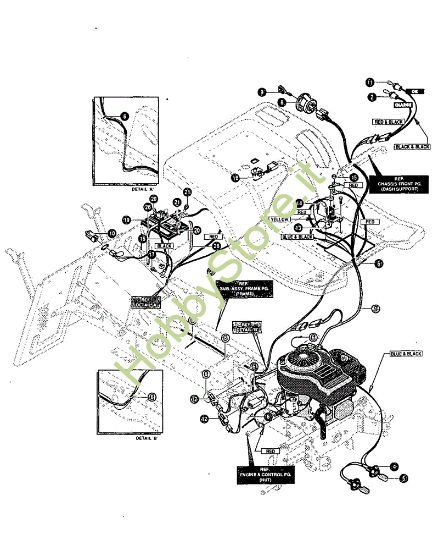 Picture of Parti elettriche GRAND PRIX 15.5 - (1°Sr.) Trattorino - 1ª serie (Fino a Settembre 98)