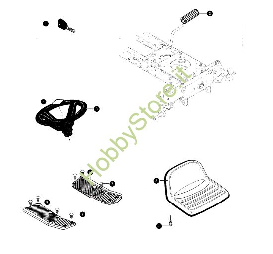 Picture of Specifiche tecniche GRAND PRIX 15.5 - (2°Sr.) Trattorino - 2ª serie (Da Ottobre 98)