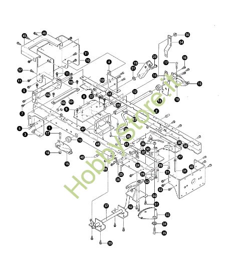 Picture of Gruppo telaio FORMULA 15.5 Trattorino
