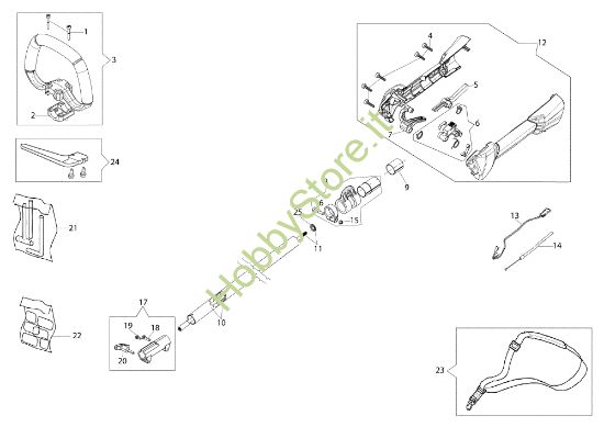 Picture of Trasmissione Unità motore DS 2400 D (Ø 24/26)