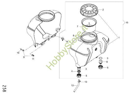 Picture of Serbatoio AT 900 Atomizzatore
