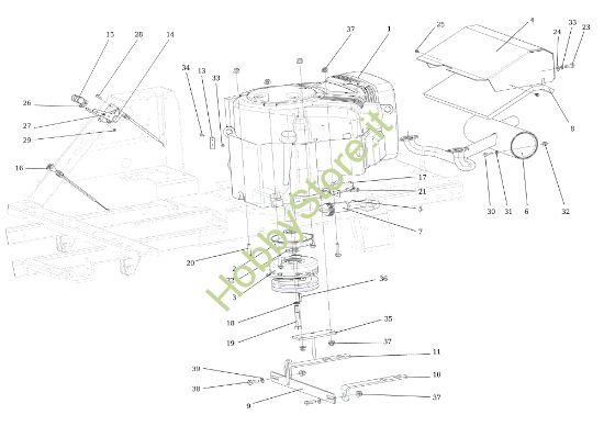 Picture of Motore TONKAWA (B&S) Cat. 2017 Trattorino