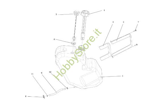 Picture of Serbatoio TONKAWA (KAWASAKI) Cat. 2017 Trattorino
