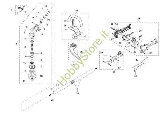 Picture of Trasmissione STARK 3810 S Decespugliatore