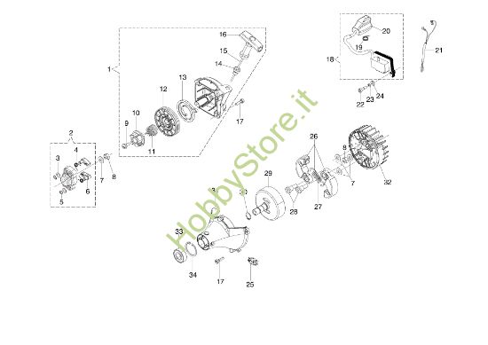 Picture of Avviamento STARK 4410 BP Decespugliatore