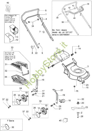Picture of Esploso LR 48 PB Rasaerba