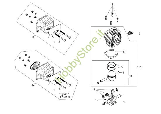 Picture of Motore MTH 5600 (Euro 2 - Euro 5) Motosega