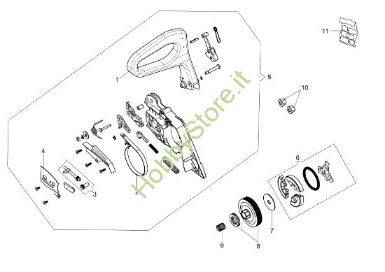 Picture of Copricatena - Frizione MTH 5600 (Euro 2 - Euro 5) Motosega