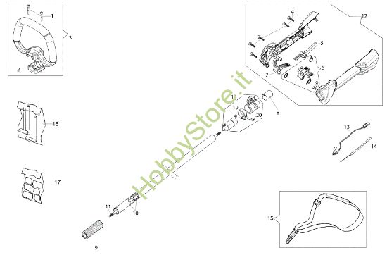 Picture of Trasmissione DS 2410 HL Tagliasiepi