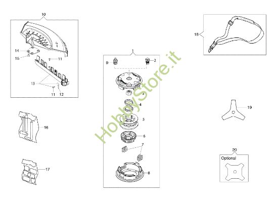Picture of Accessori DS 4000 S Decespugliatore