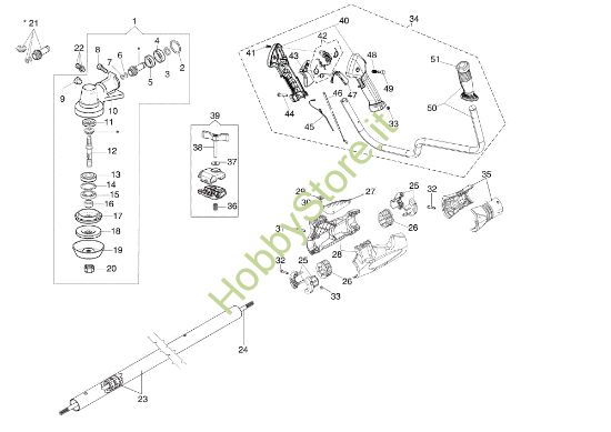 Picture of Trasmissione DS 4000 T Decespugliatore