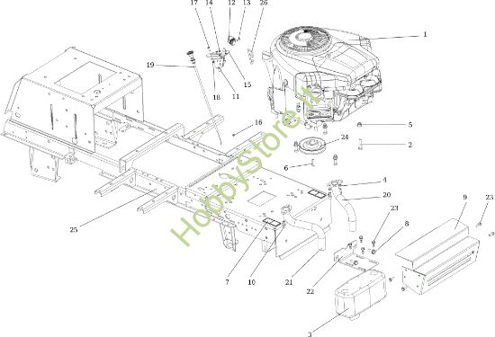 Picture of Motore EF 124/22 HP Cat. 2019 Trattorino