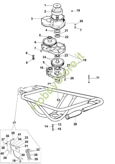 Picture of Gruppo riduttore TR 1551 (EURO 5) Mototrivella