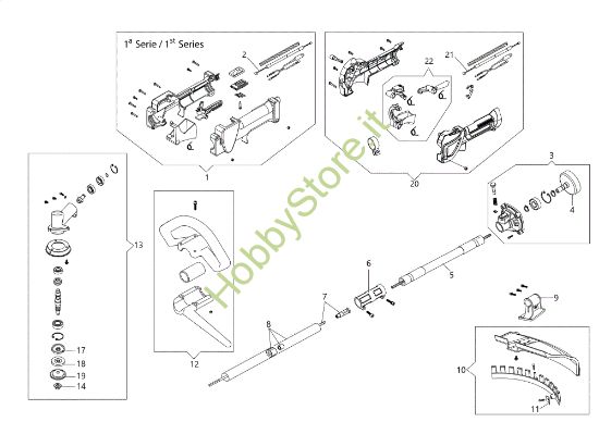 Picture of Trasmissione DSH 4000 BP Decespugliatore