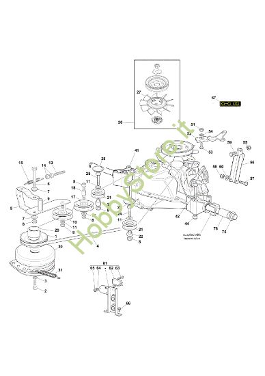 Picture of Trasmissione EF 103/22 V Cat. 2019 Trattorino