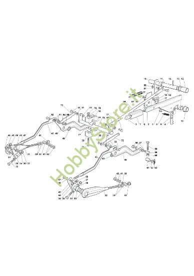 Picture of Sollevamento piatto di taglio EF 123/22 V Cat. 2019 Trattorino