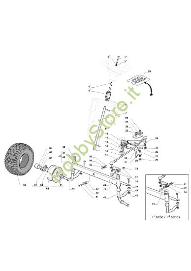 Picture of Sterzo EF 84/14,5 K H Cat. 2019 Trattorino