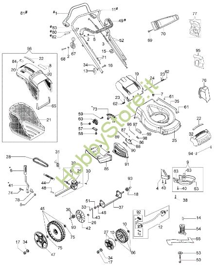 Picture of Esploso LR 53 TK ALL ROAD PLUS 4 (K805) EURO 5 Rasaerba
