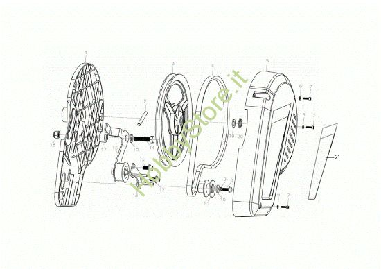 Picture of Cofano MZ 2055 K Motozappa