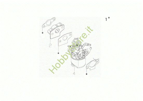 Picture of Carburatore MZ 2055 K Motozappa