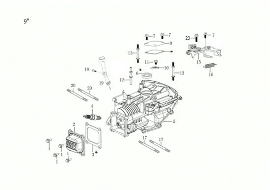 Picture of Basamento LR 48 TKE ALL ROAD PLUS 4 (K655LI) EURO 5 Rasaerba