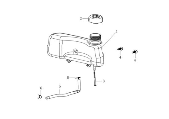 Picture of Serbatoio LR 53 TKE COMFORT PLUS (K655LI) EURO 5 Rasaerba