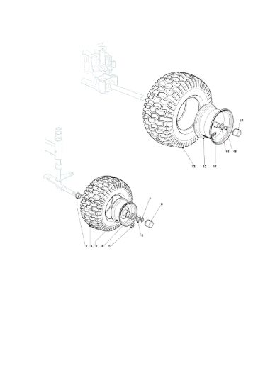 Picture of Ruota EF 93/16,5 Cat.2020 Trattorino