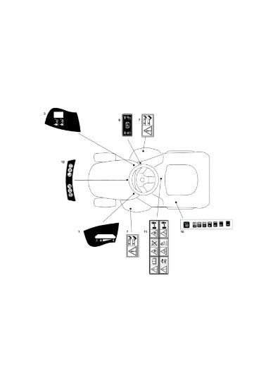 Picture of Etichette (1/2) EF 93/16,5 Cat.2020 Trattorino