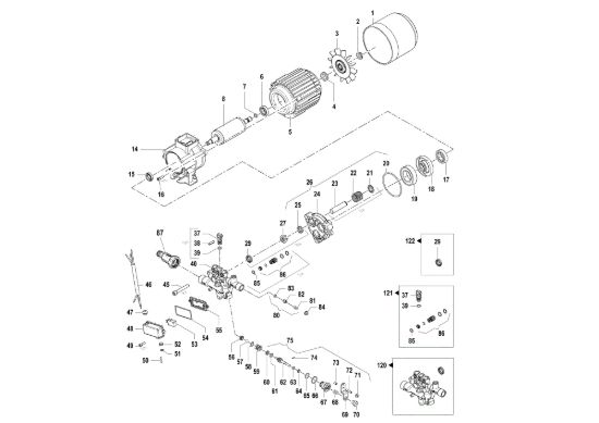 Picture of Motopompa IP 2500 HS Idropulitrice
