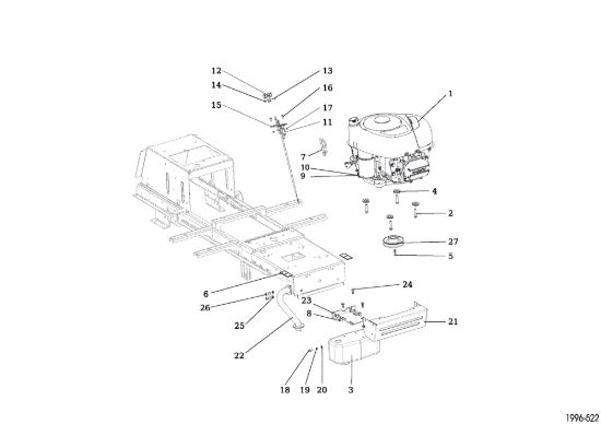 Picture of Motore EF 92/16KH (K1600AVD) Cat.2020 Trattorino