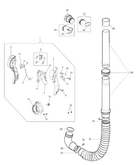 Picture of Tubo di lancio 01/2023 SA 2063 Soffiatore