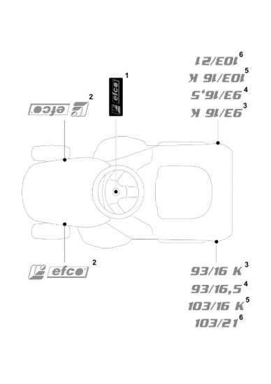 Picture of Etichette (2/2) EF 93/16 K Cat.2021 Trattorino