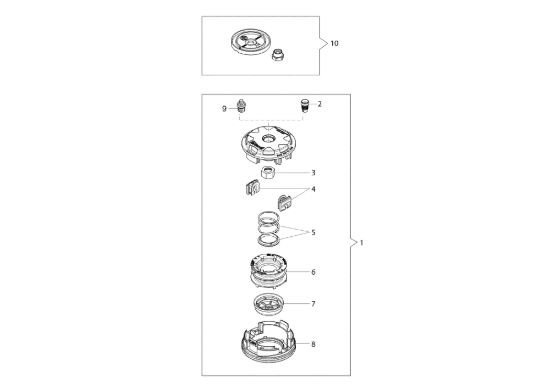 Picture of Testina Tap&Go D.110 Applicazione (Decespugliatore) DSH 2500