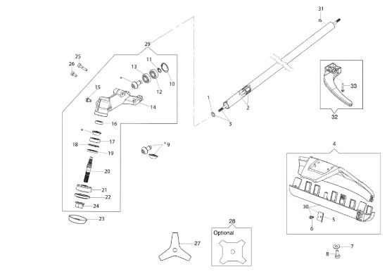 Picture of Decespugliatore Applicazione (Decespugliatore) DS 2400 D (Ø 24/26)
