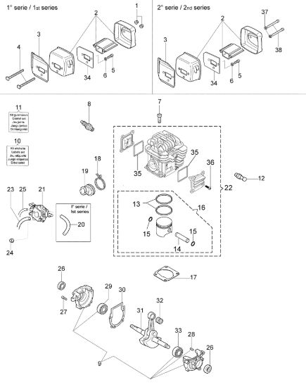Picture of Motore 152 Motosega
