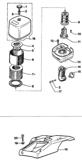 Picture of Filtro aria TT 160 Troncatore